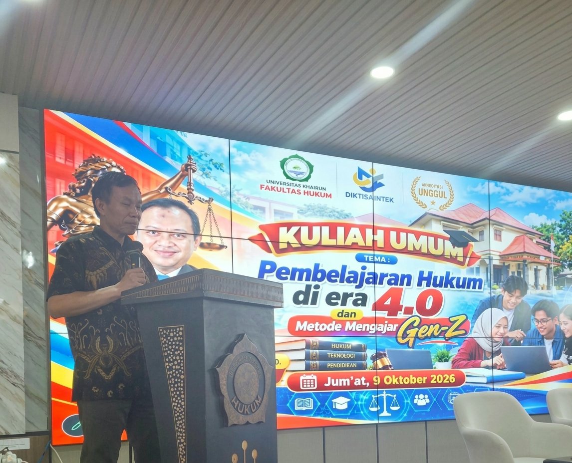FH Unkhair Hadirkan Guru Besar UI Bahas Pembelajaran Hukum di Era 4.0