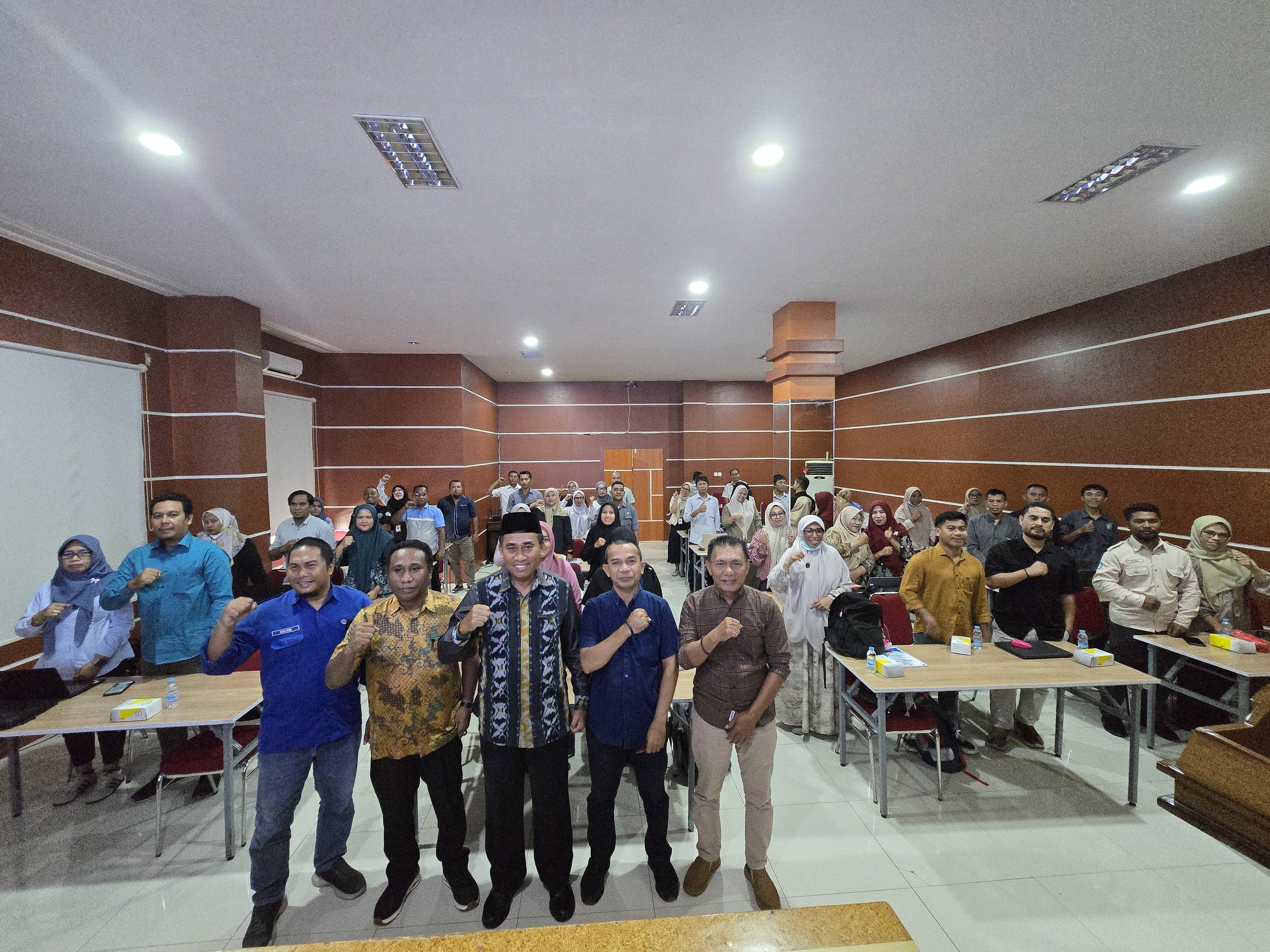 Unkhair Gelar Bimtek dan Evaluasi Data PDDikti Periode 2025-2